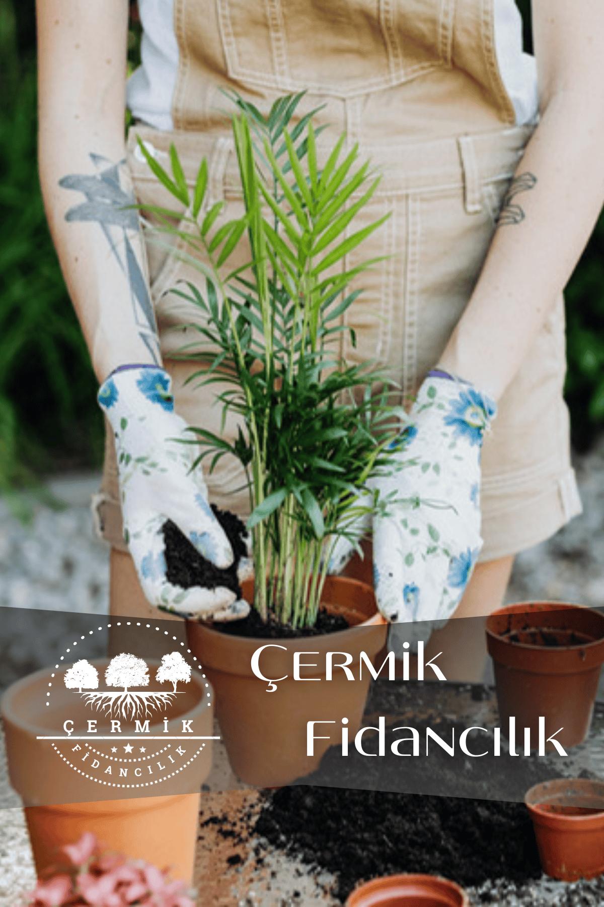 Organik Mineralli Gübreli Bitki Çiçek Torf Bitki Ve Saksı Toprağı 5 Litre