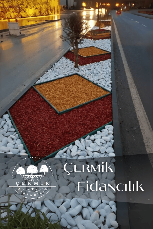 Beyaz Dolomit Taş 5 Kg 4-6 Cm Çakıl Taşı Bahçe Peysaj Süs Taşı